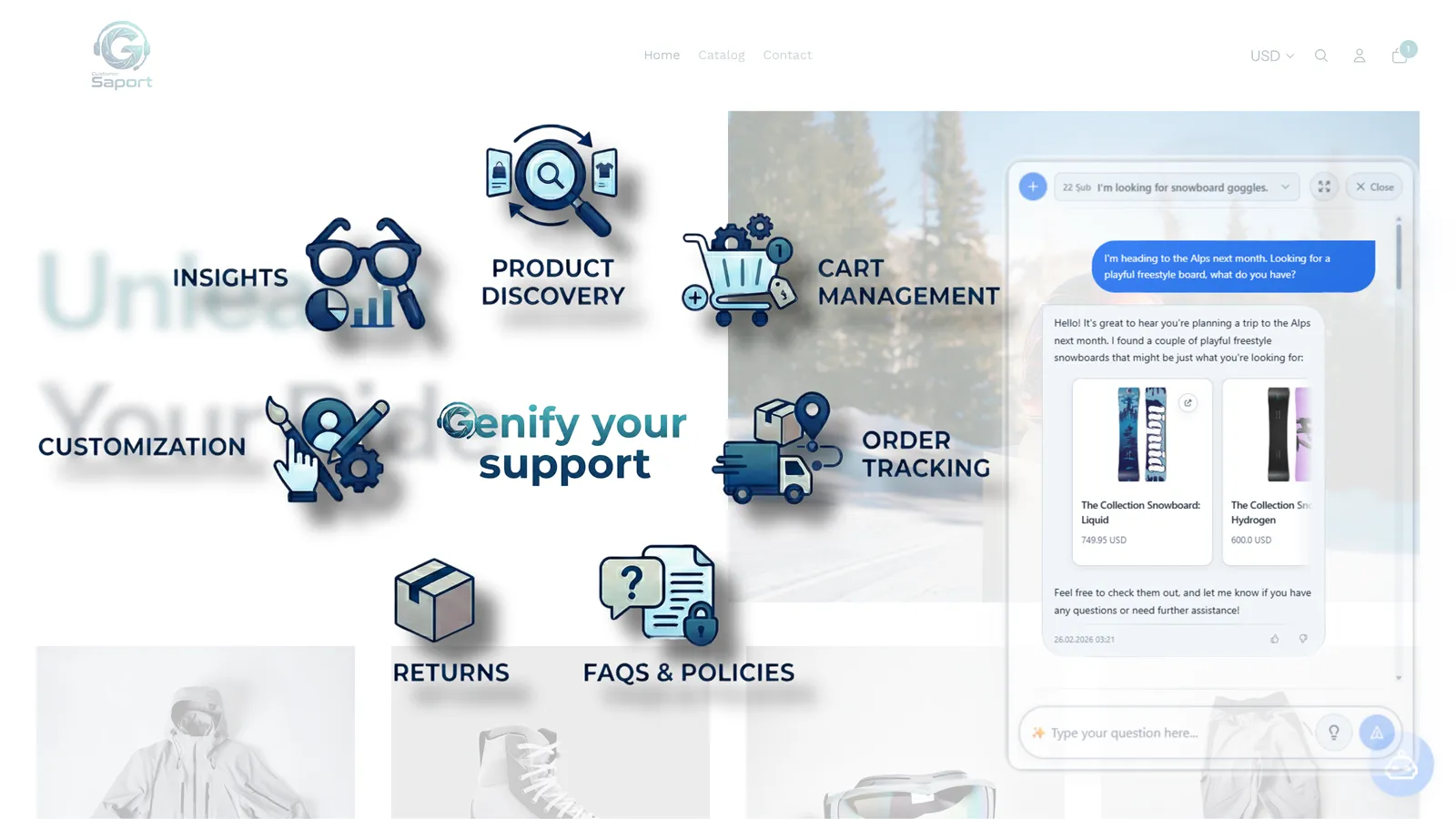 Saport: AI Assistant & Chatbot